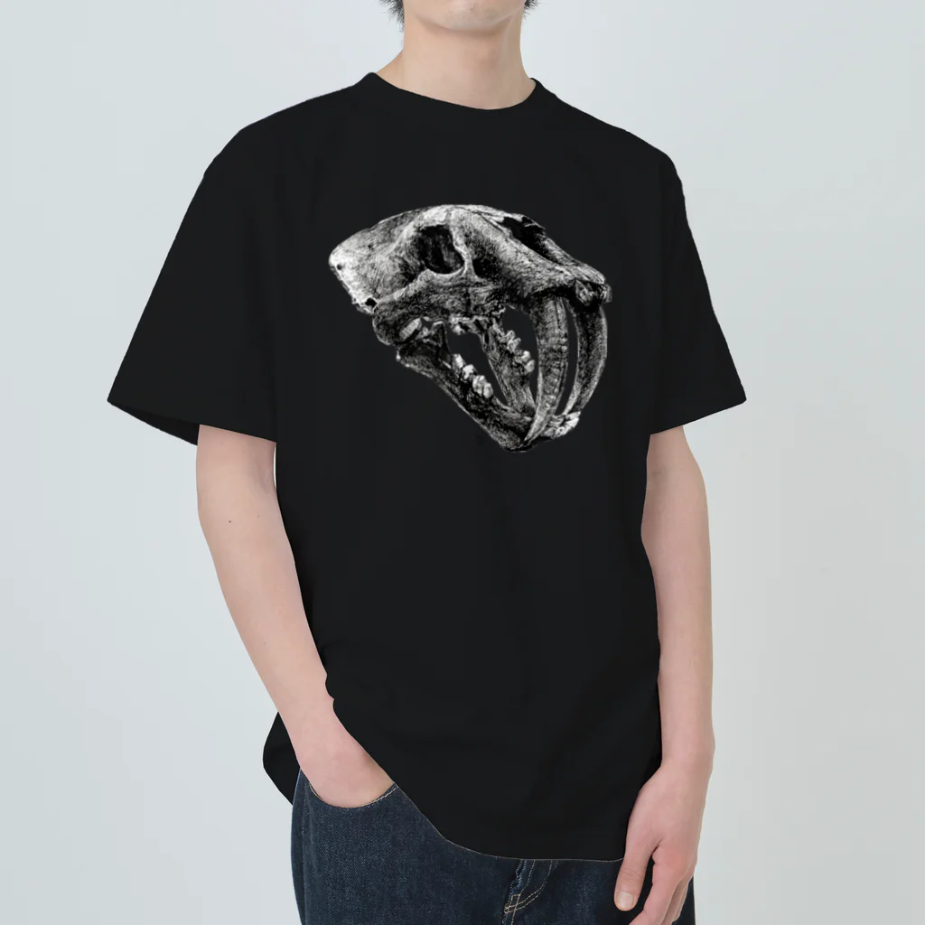 segasworksのSmilodon(skull) Heavyweight T-Shirt