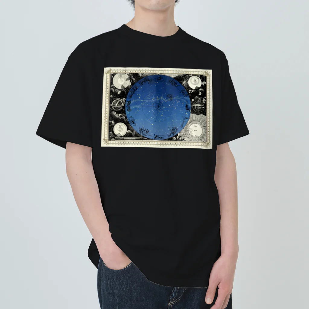 Guignolの「天体観測展」 Heavyweight T-Shirt