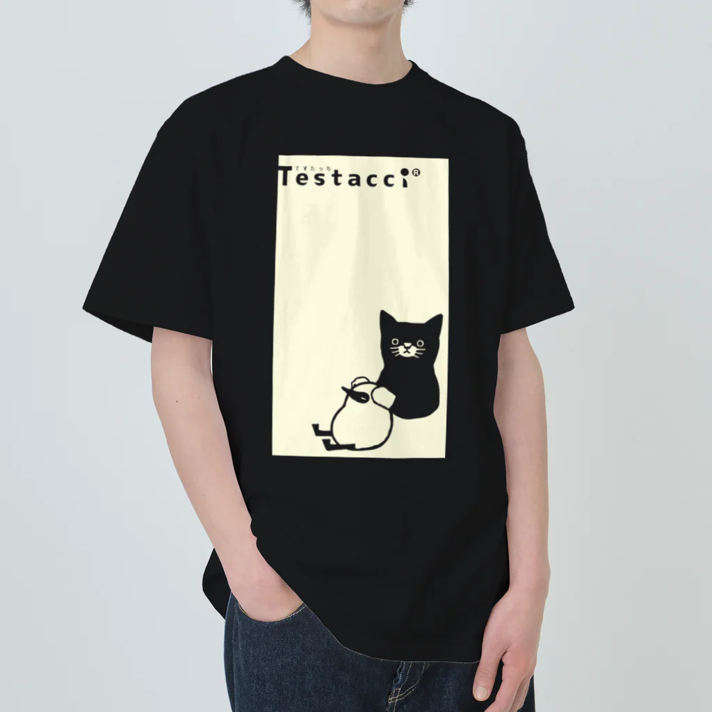 nugotaroのTestacci_back Heavyweight T-Shirt