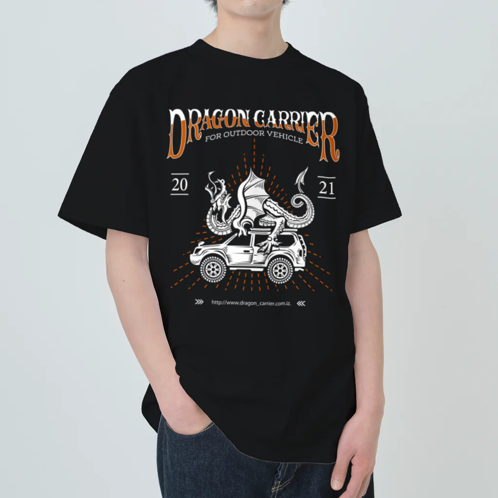 IZ_WORKSのDRAGON CARRIER 01 ヘビーウェイトTシャツ