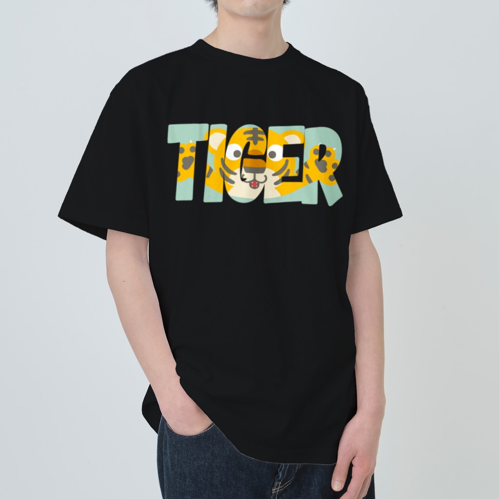 SU-KUのTIGER Heavyweight T-Shirt