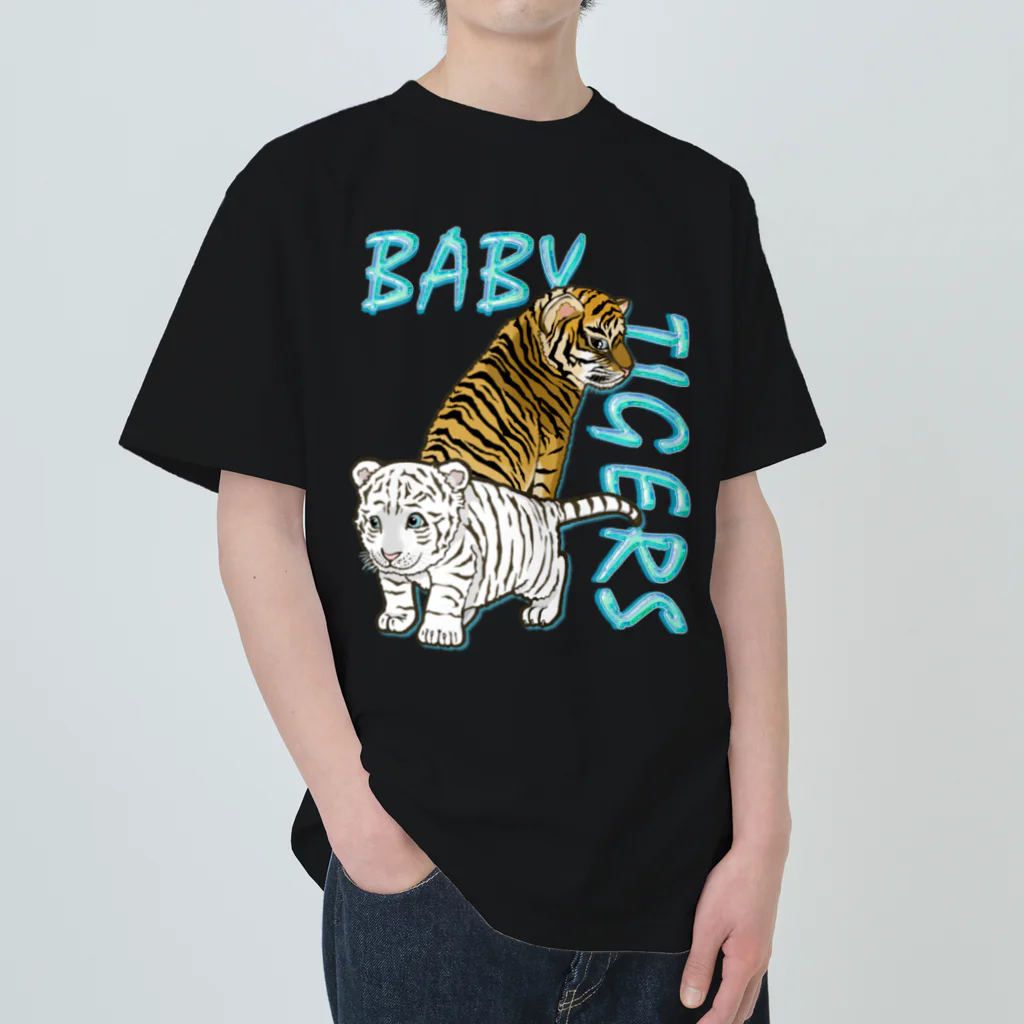 LalaHangeulのBABY TIGERS Heavyweight T-Shirt