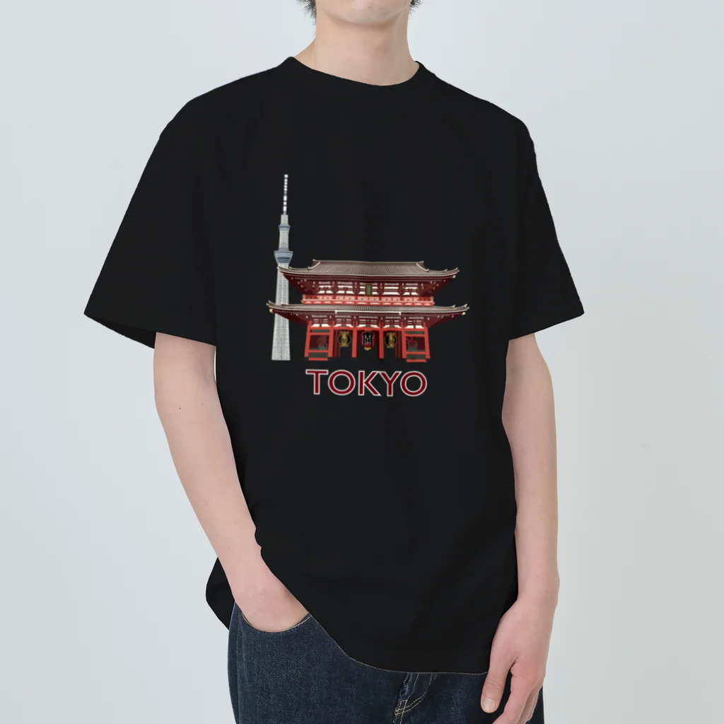 MrKShirtsの東京 浅草 ヘビーウェイトTシャツ