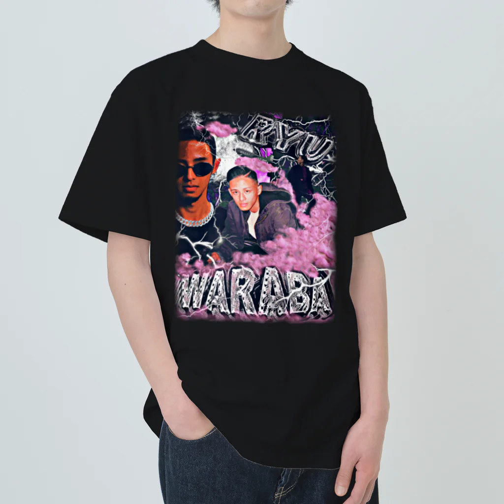 WARABA O.HのRYU RAPTEE Heavyweight T-Shirt