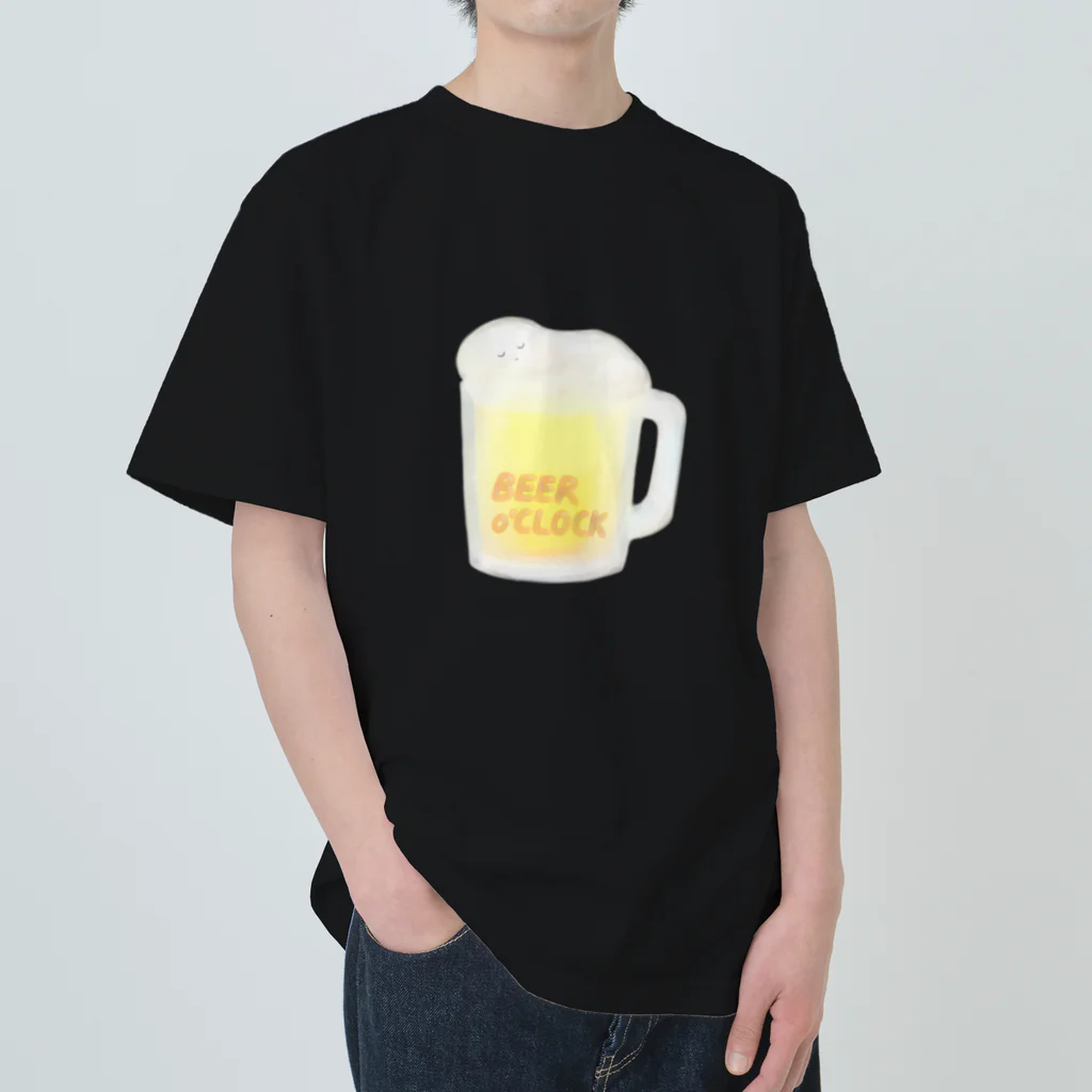 nenne.coのBEER o'clock Heavyweight T-Shirt