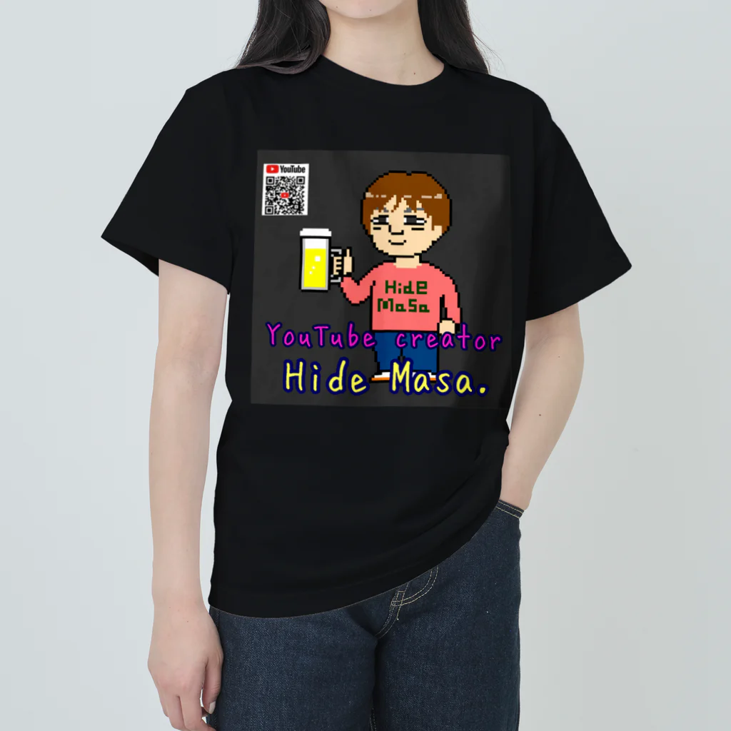 Hide Masa.(公式)のHide Masa.公式 ヘビーウェイトTシャツ