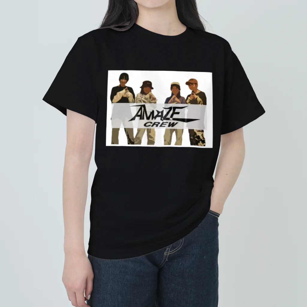 muto streetのAMAZE CREW ② ヘビーウェイトTシャツ