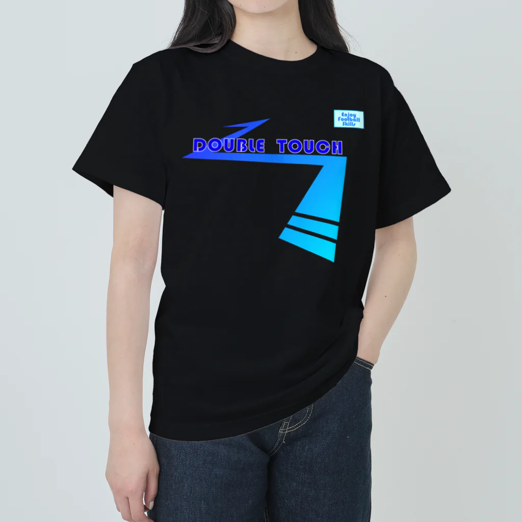 ドリブルTシャツのD-StudioのドリブルTシャツ：ダブルタッチ2022 Heavyweight T-Shirt