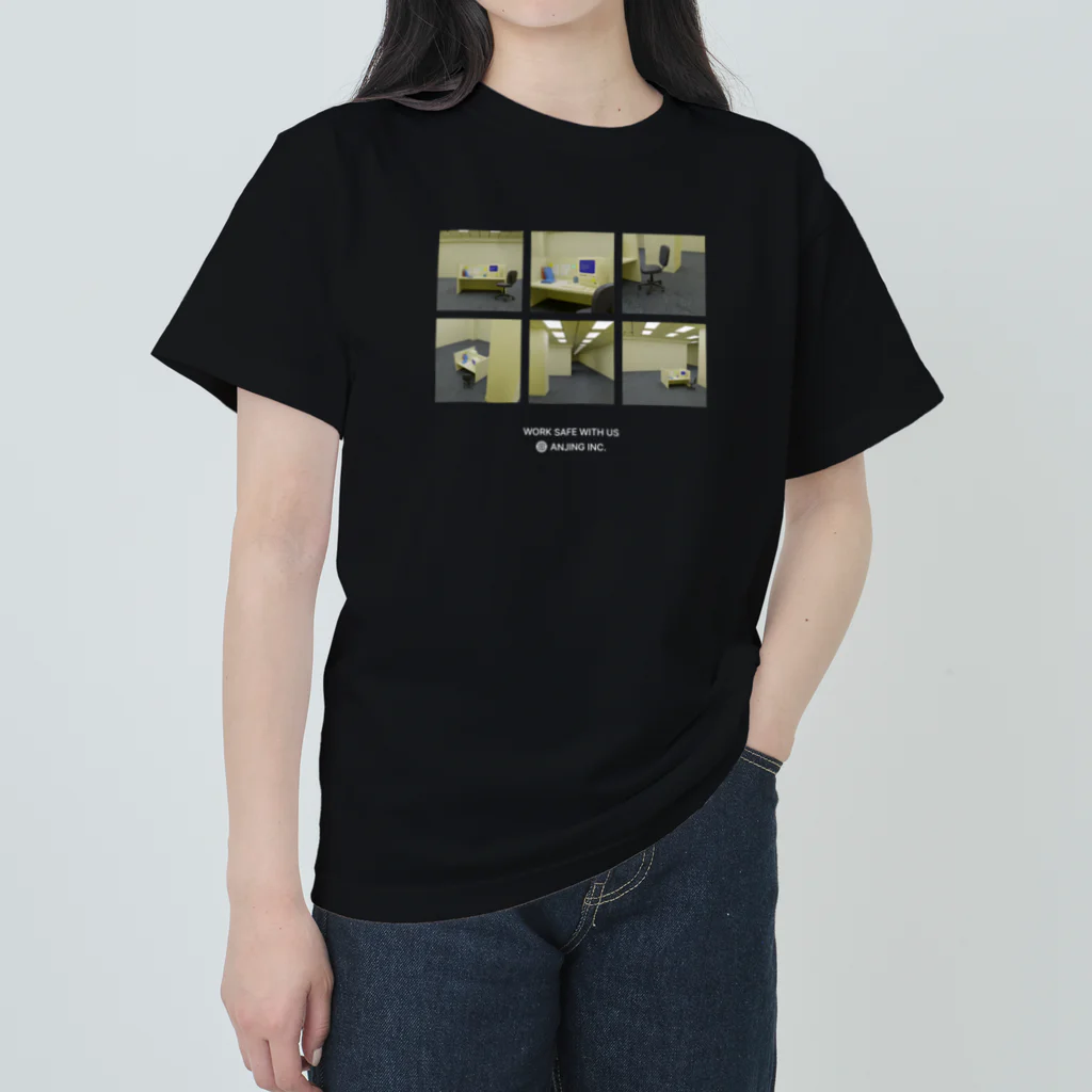 akupunyagaramのANJING INC. MERCH  ヘビーウェイトTシャツ