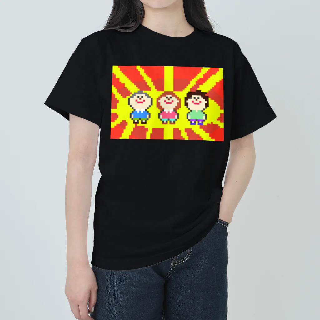 ドット絵のお店：Lily☺︎KGのWe are "Franky"!! ヘビーウェイトTシャツ