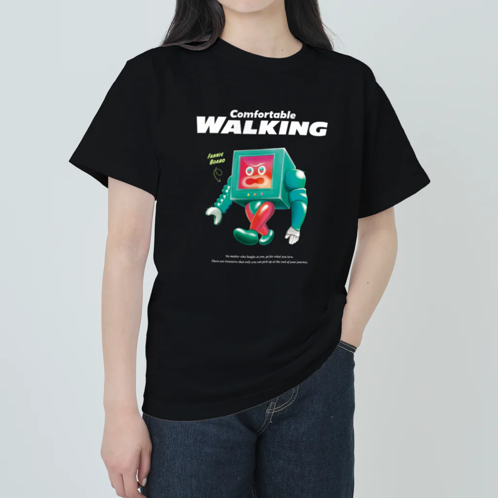 yamaguchi_shunsuke_のComfortable WALKING ー FANNIE BOARD ー ヘビーウェイトTシャツ