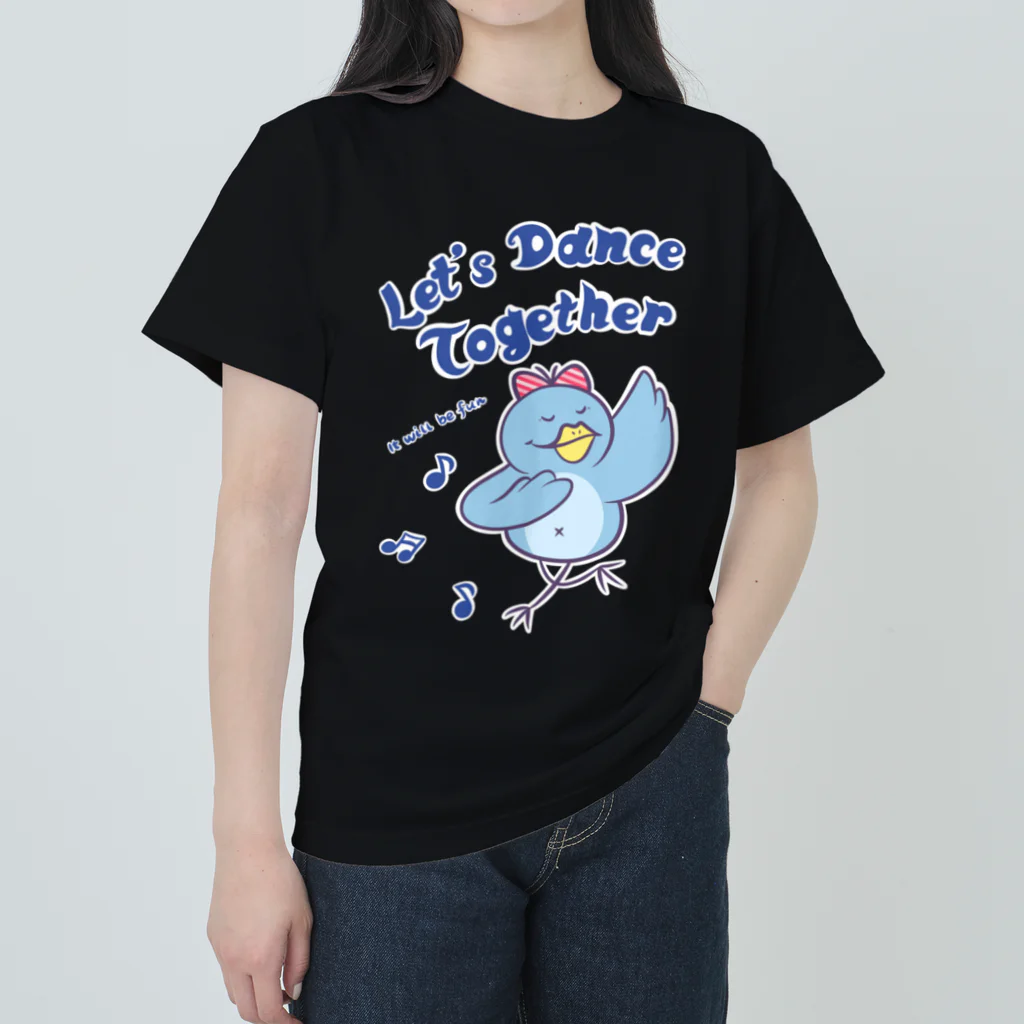  Millefy's shopのLet’s Dance Together ヘビーウェイトTシャツ