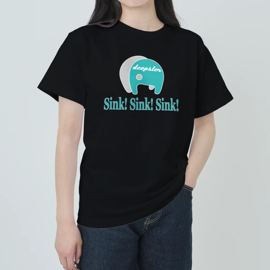 deepsterのSink! Sink! Sink! ヘビーウェイトTシャツ