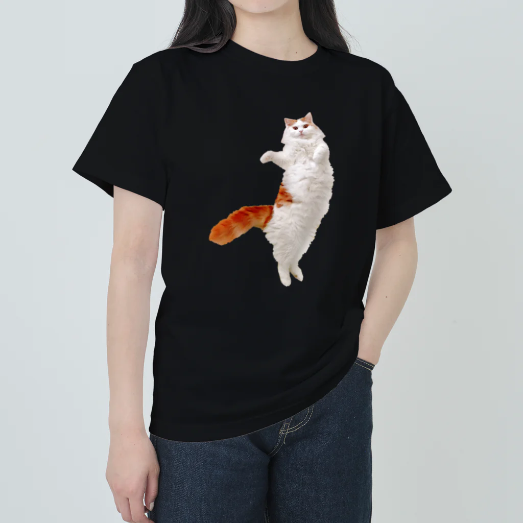 小猫まりのみにき Heavyweight T-Shirt