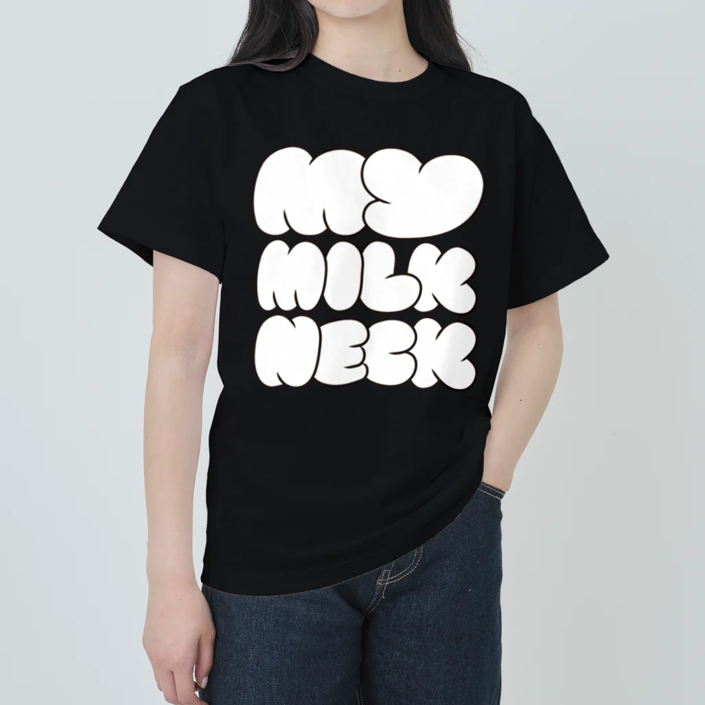 mographのmilk neck ヘビーウェイトTシャツ