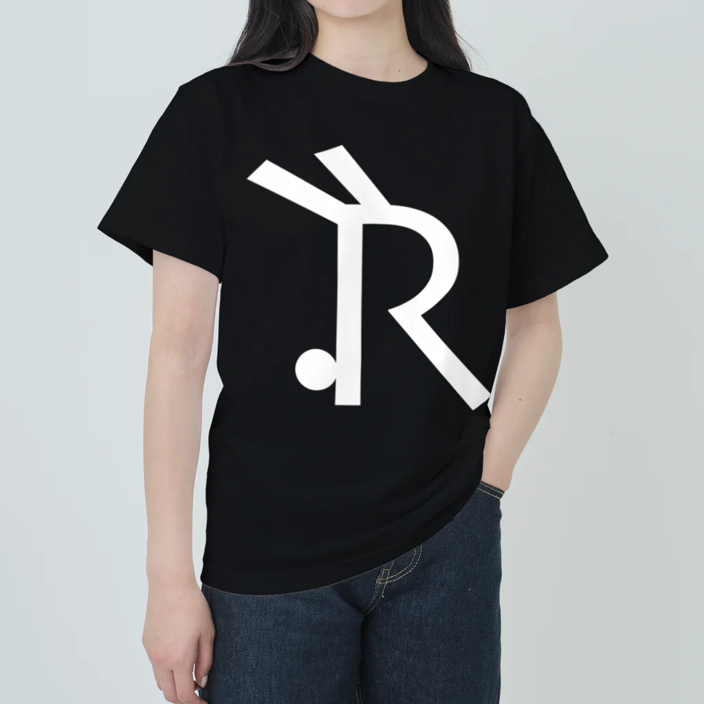 mukomaruのRabbily　Rogoshiro ヘビーウェイトTシャツ