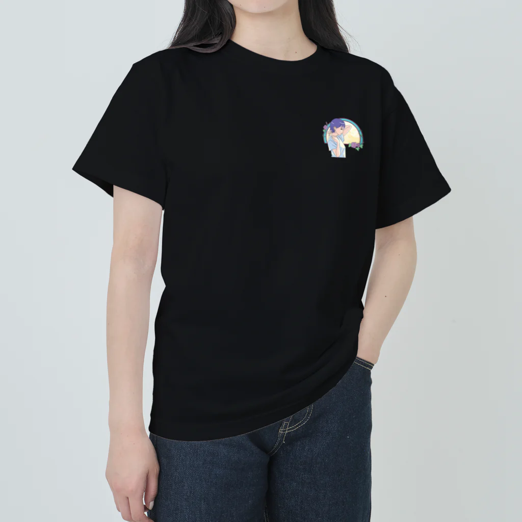 アロサウルスのアサガオ Heavyweight T-Shirt