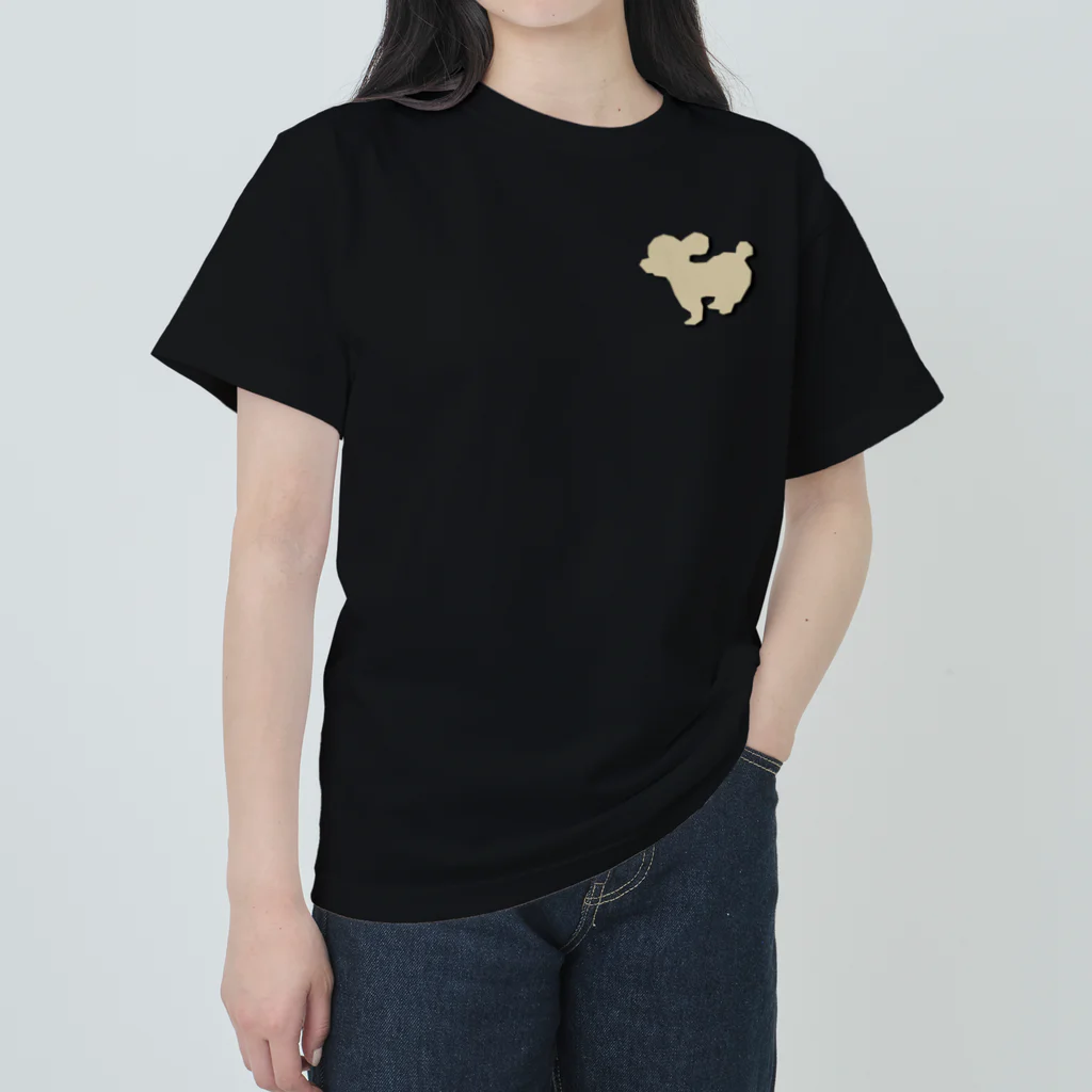 NTRLのトイプードルのラテくん Heavyweight T-Shirt