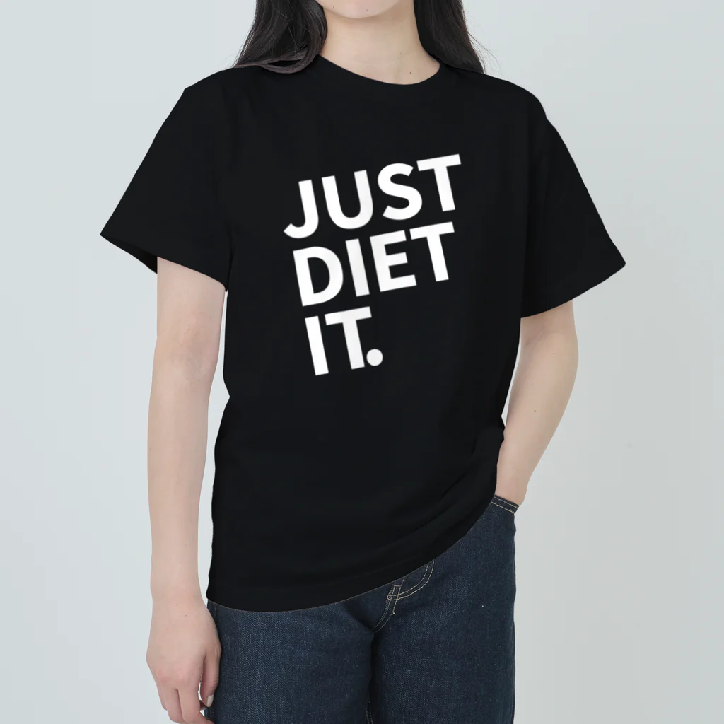 Diet LabのJUST DIET IT. ヘビーウェイトTシャツ