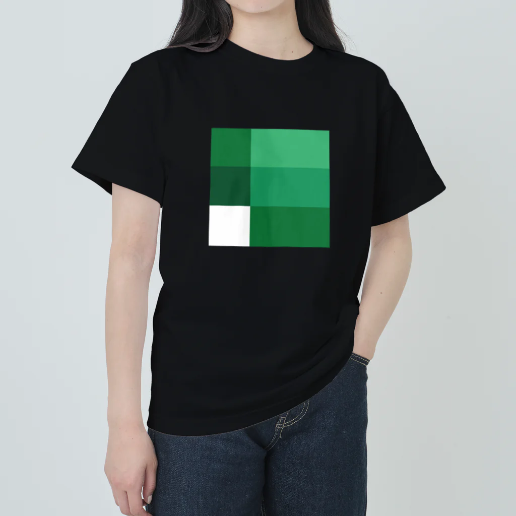 3×3 のドット絵の表計算ソフト - 3×3 のドット絵 Heavyweight T-Shirt