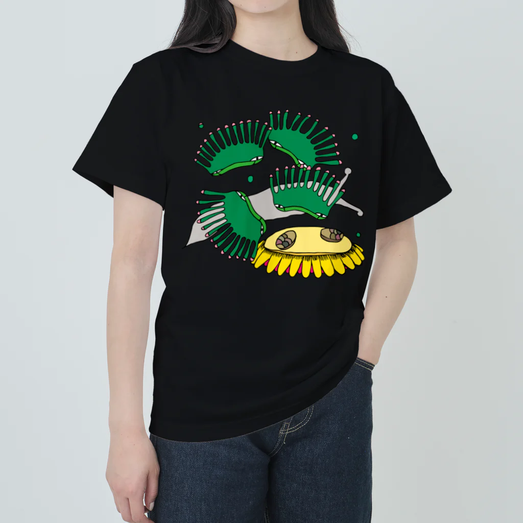 NANNANOーナンナノーのCARNIVOROUS PLANT ヘビーウェイトTシャツ