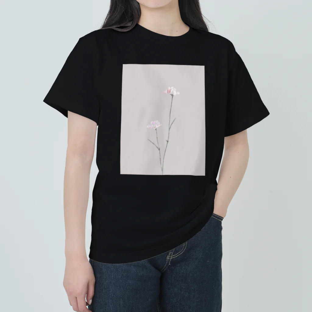 rilybiiのtwo pinkcarnation , sakura milk tea . Heavyweight T-Shirt