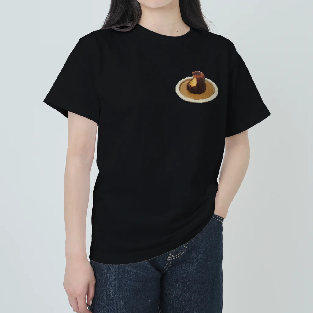 徒然ドッド.のドット◦カヌレ ver.2 ヘビーウェイトTシャツ