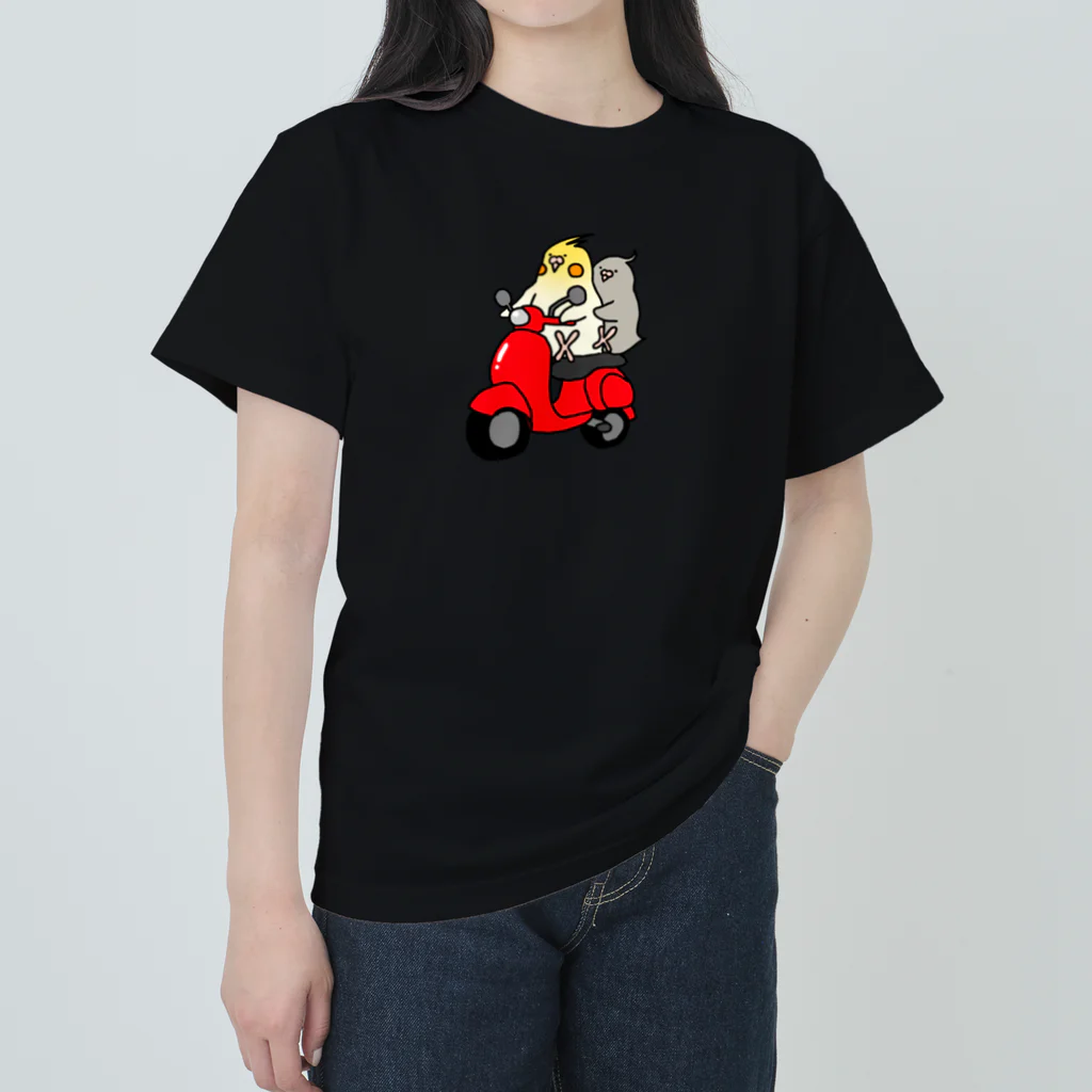 bochikumamaのぼーちくバイク Heavyweight T-Shirt