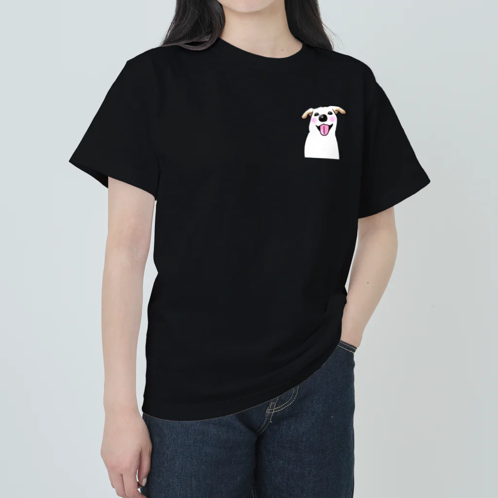 kyu-pittoのうちのわんこ（ノーマルver ） Heavyweight T-Shirt