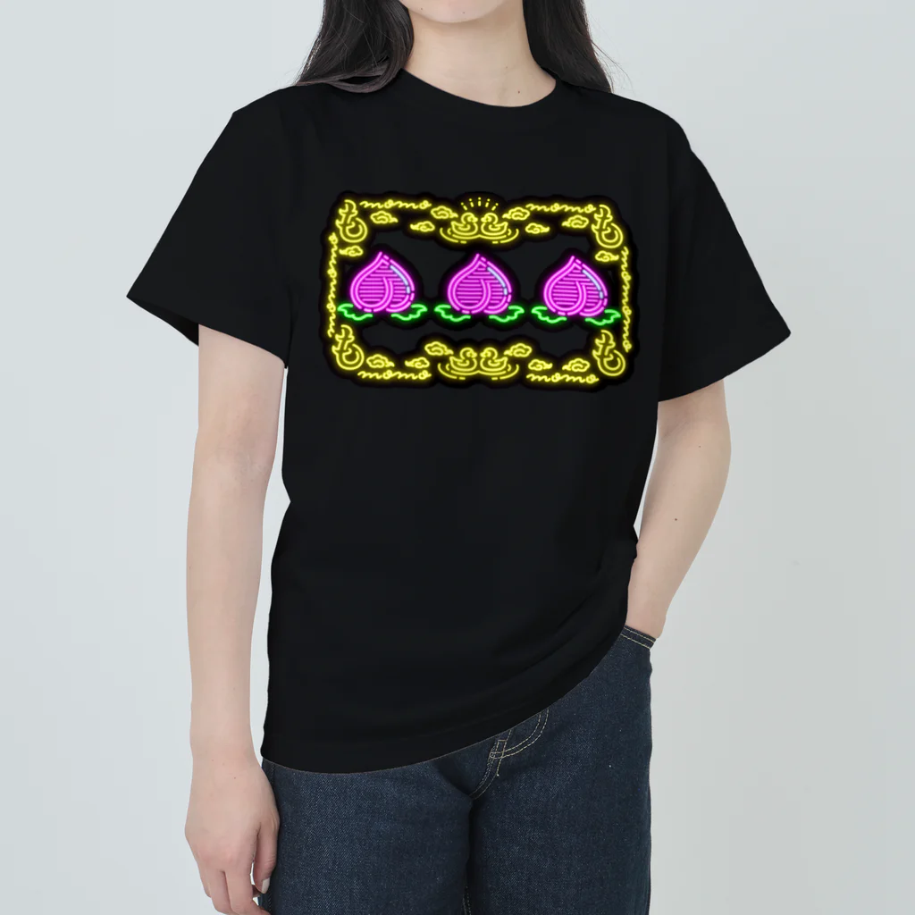 いちごちゃんのももネオン ヘビーウェイトTシャツ