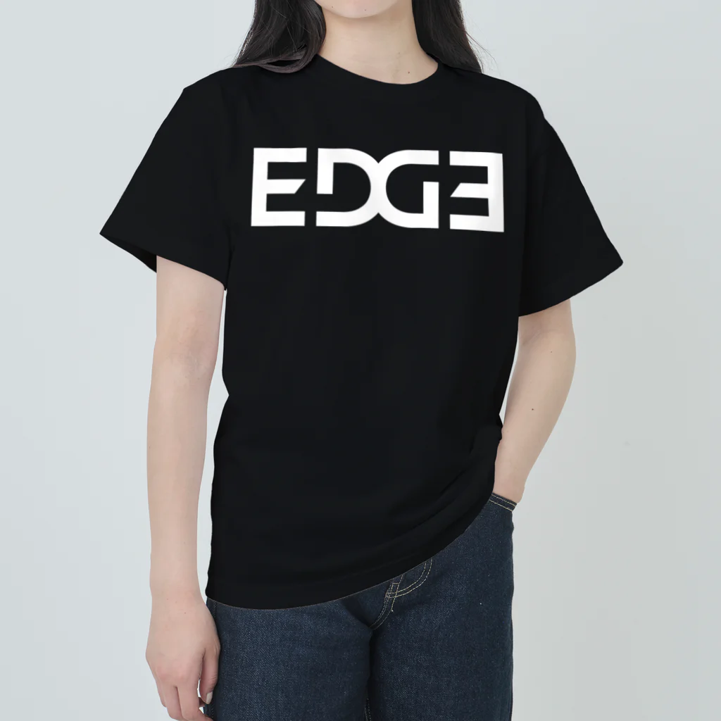 hakonedgeのEDGE(WHITE) ヘビーウェイトTシャツ