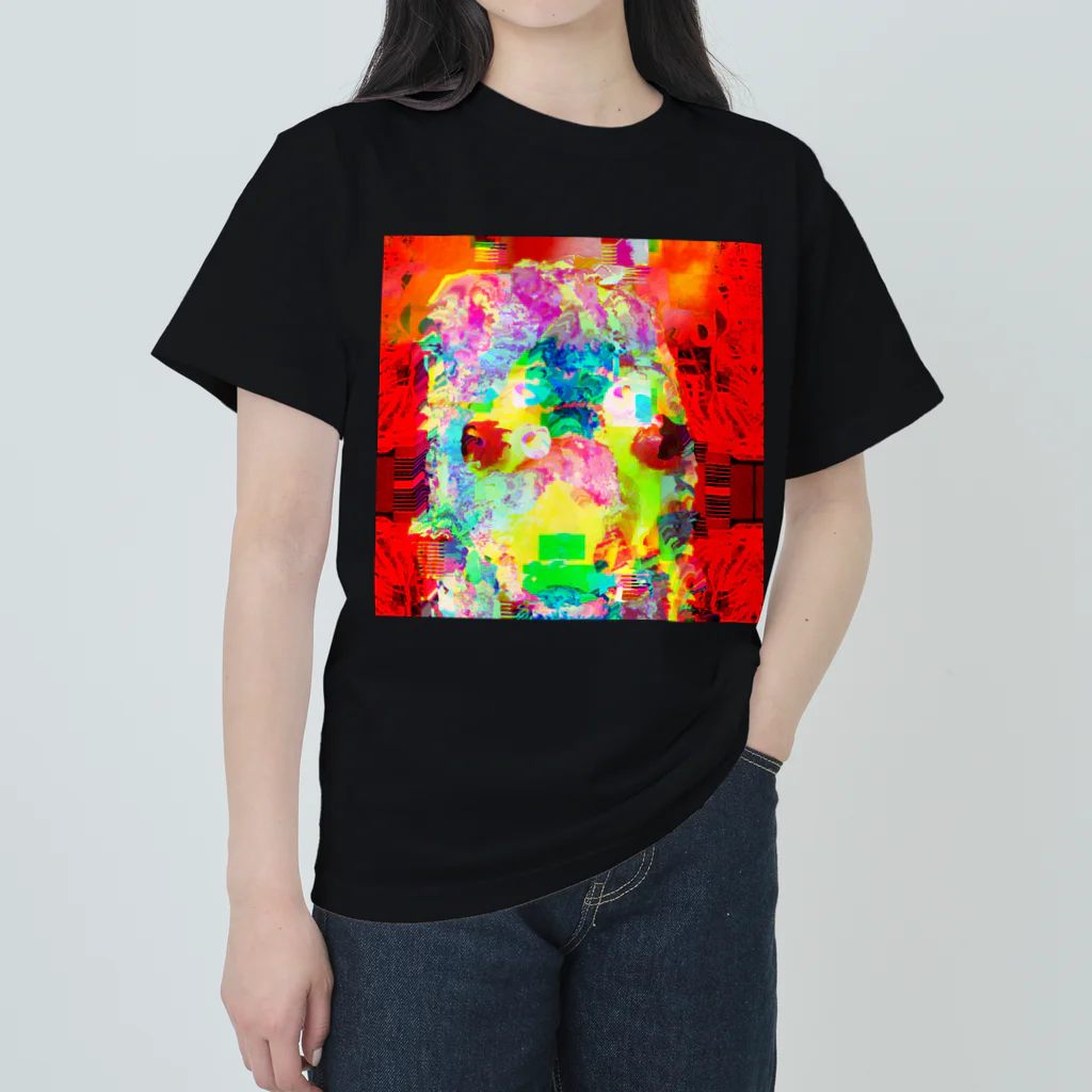 egg Artworks & the cocaine's pixの蕩ける偶像 ヘビーウェイトTシャツ