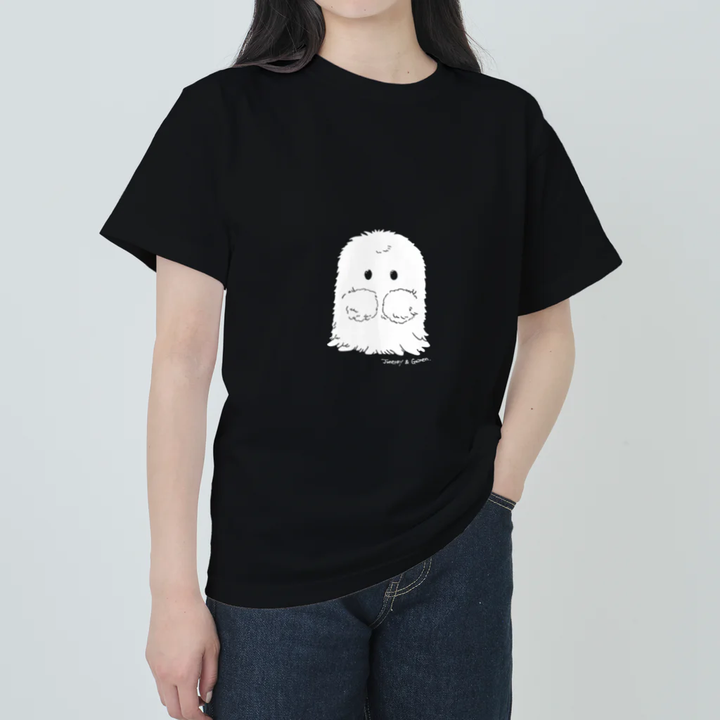 ジューンレイと概念のお店のふわふわゆうれい ヘビーウェイトTシャツ