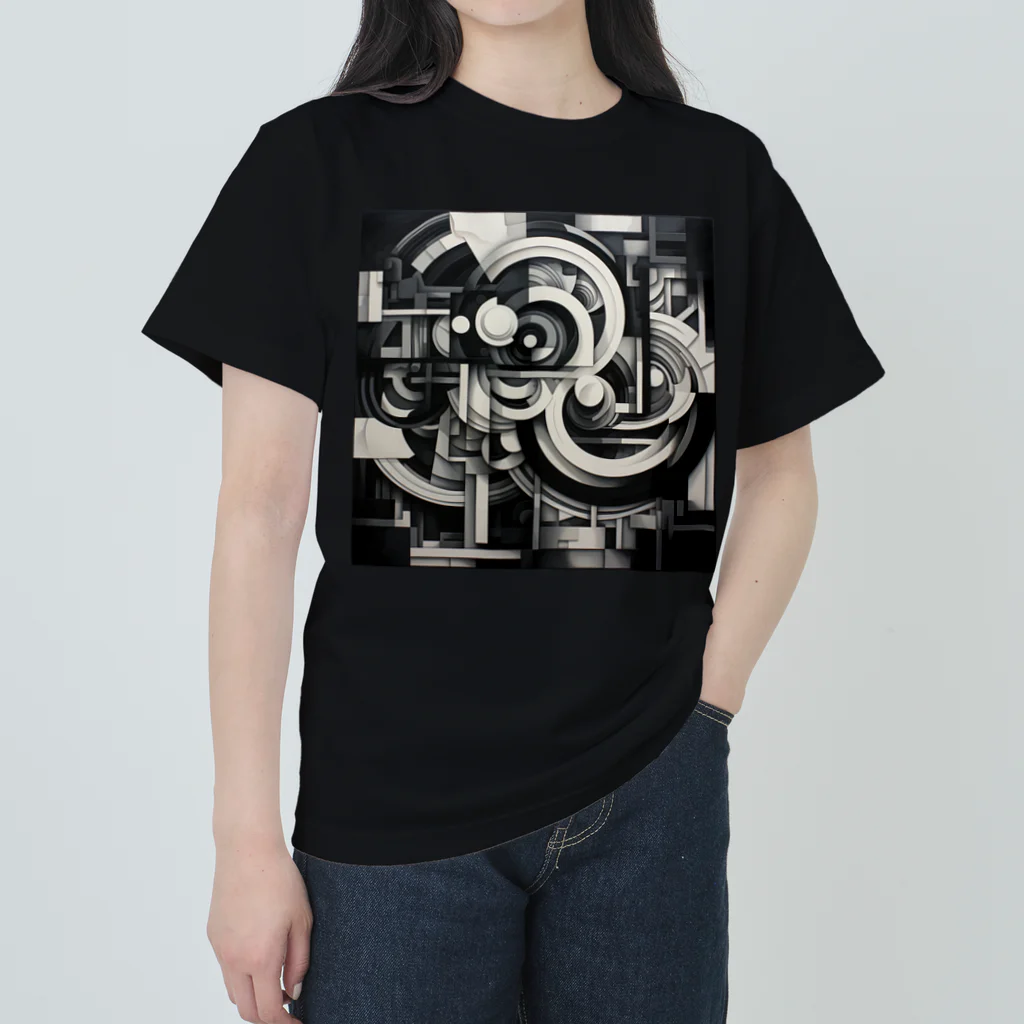 Cream-Sodaのswirling multiple ヘビーウェイトTシャツ