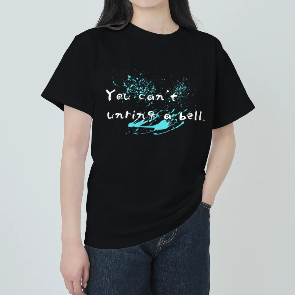 ZONT-13_SUの覆水盆に返らず ヘビーウェイトTシャツ