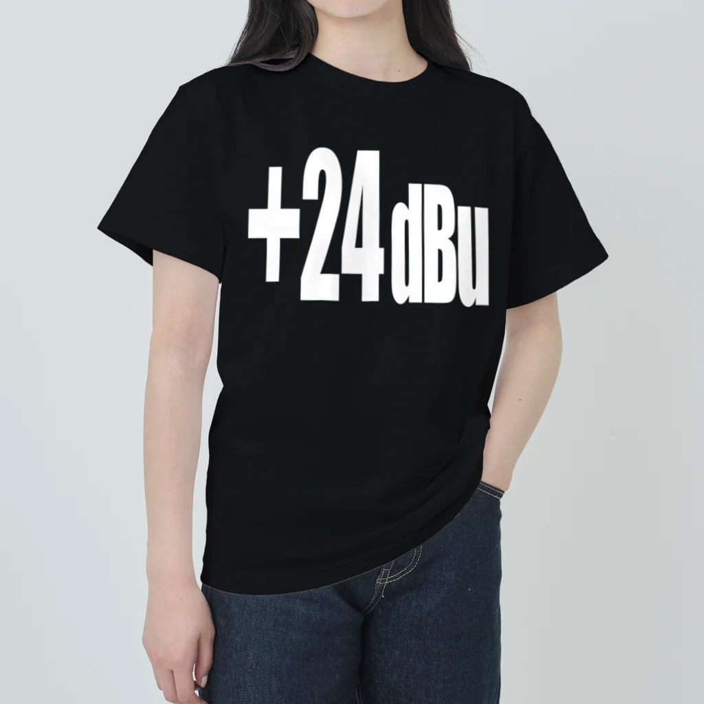 linear_pcm0153のsuzuriの+24dBu ヘビーウェイトTシャツ