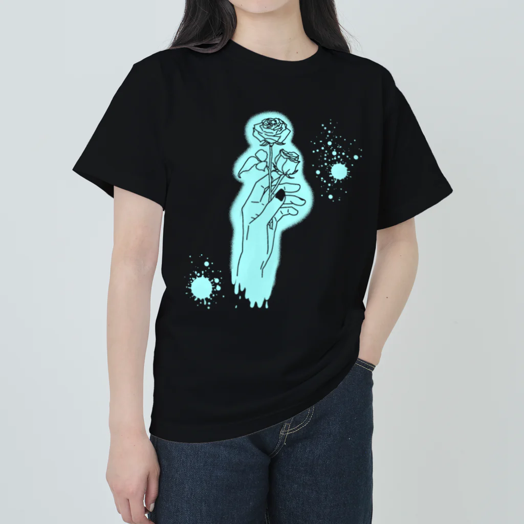 ちあきのおみせの神の祝福 ヘビーウェイトTシャツ