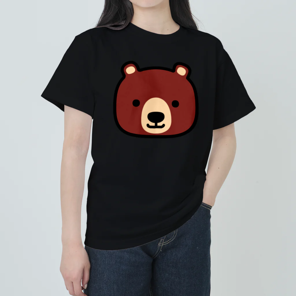 semioticaのきまぐれクマー ヘビーウェイトTシャツ