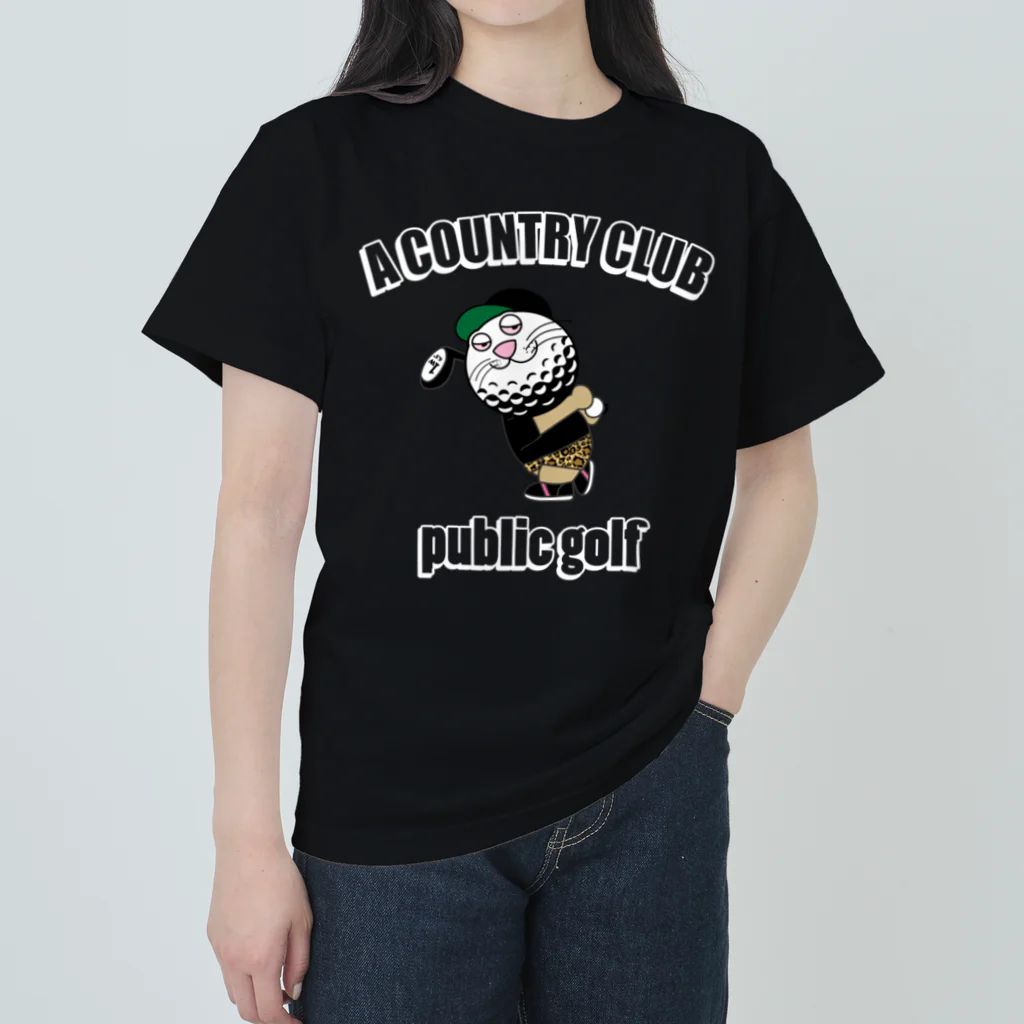 acountryclubのHOLE007 ヘビーウェイトTシャツ