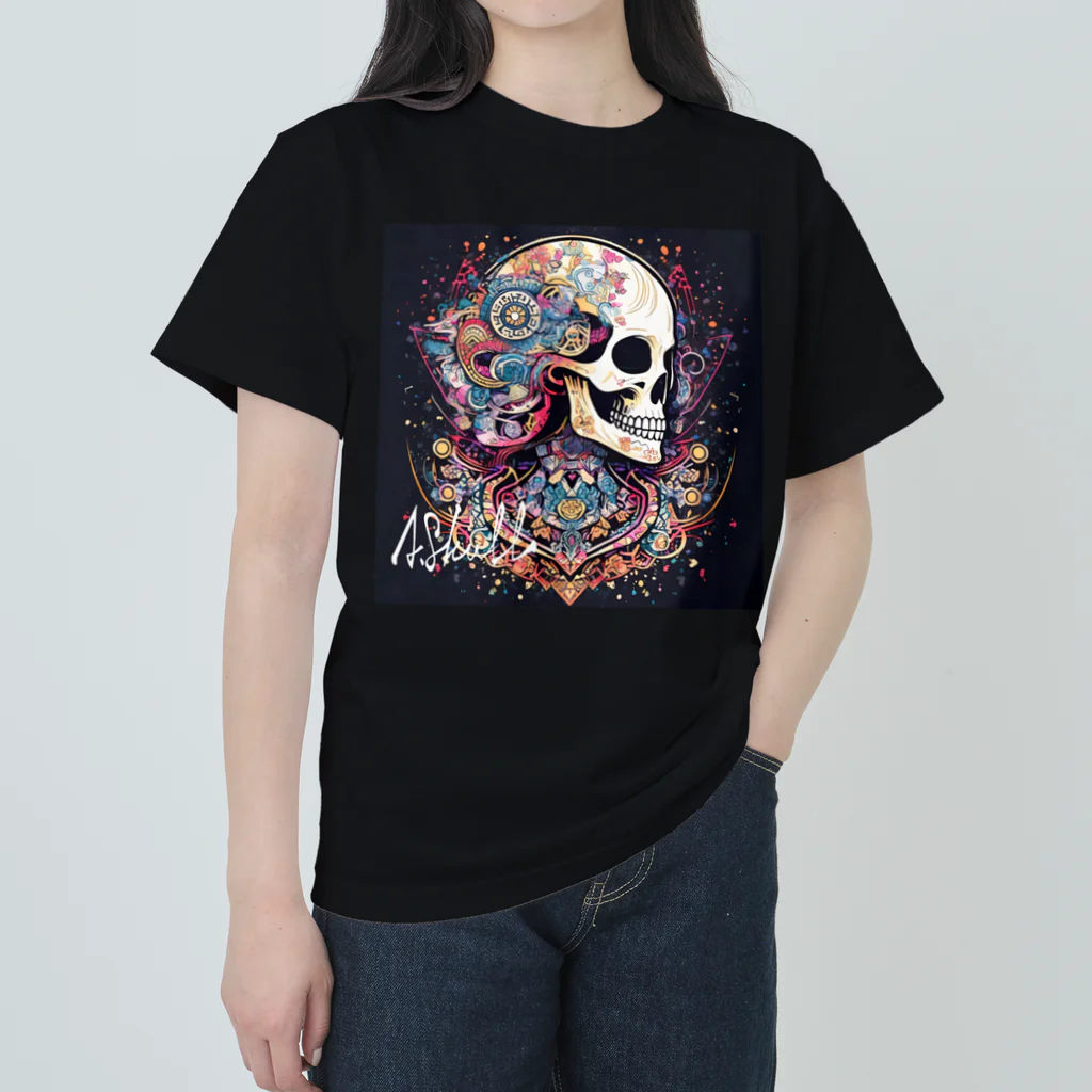 A.SkullのSkull_003 ヘビーウェイトTシャツ