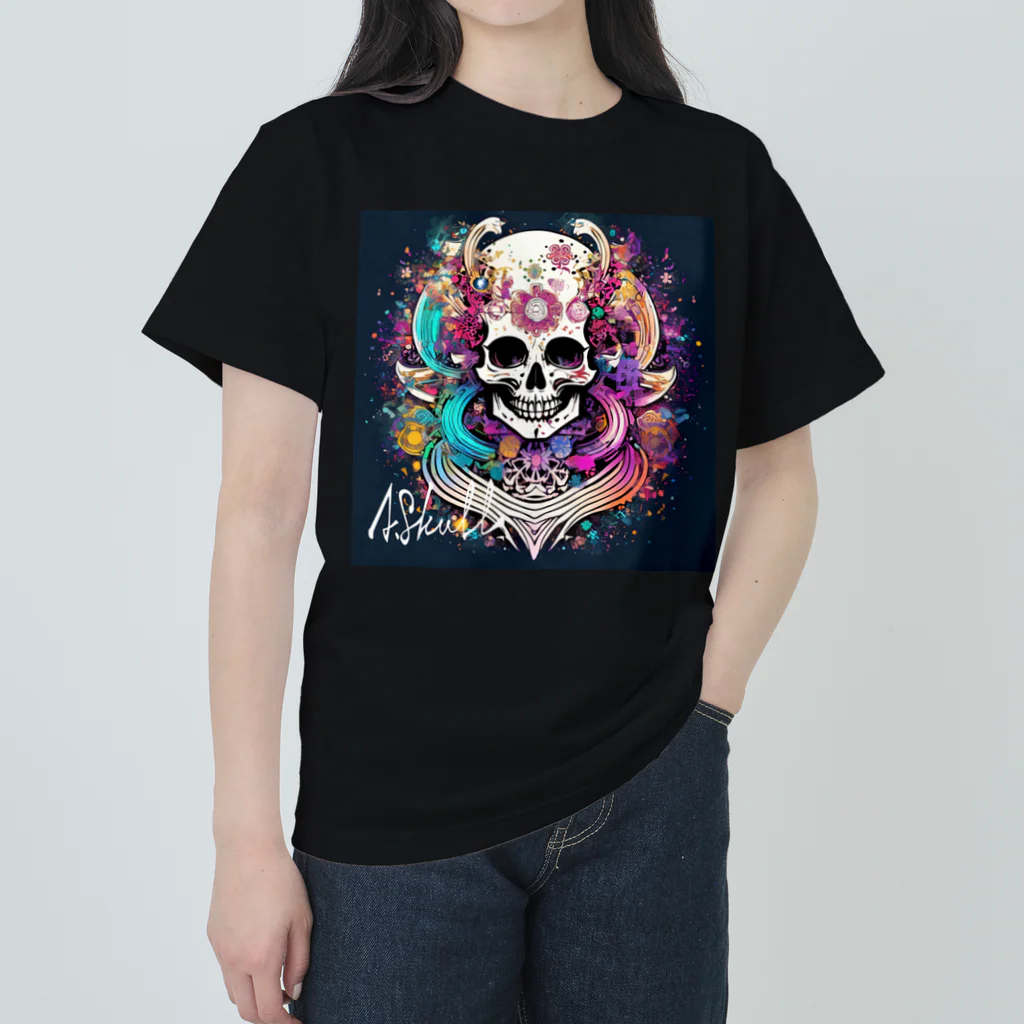 A.SkullのSkull_015 ヘビーウェイトTシャツ