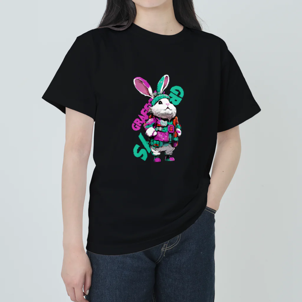 GRAFFITYのrabbit-1 ヘビーウェイトTシャツ