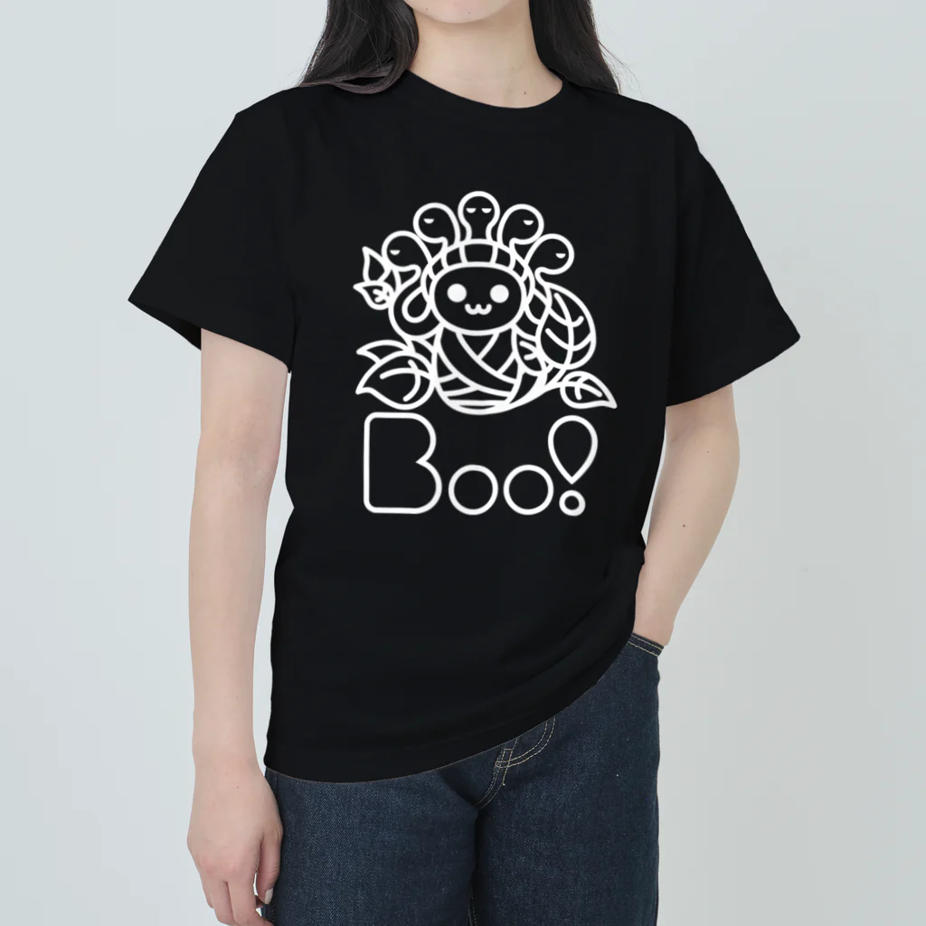 Boo!のBoo!(メデューサ) ヘビーウェイトTシャツ