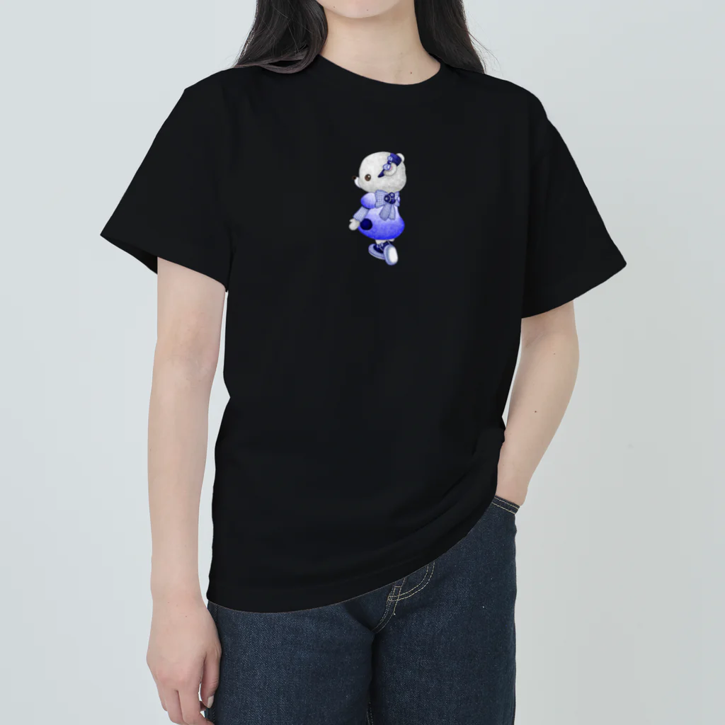 satoayaのアニマルカフェのフルーツファッション　ブルーベリー Heavyweight T-Shirt