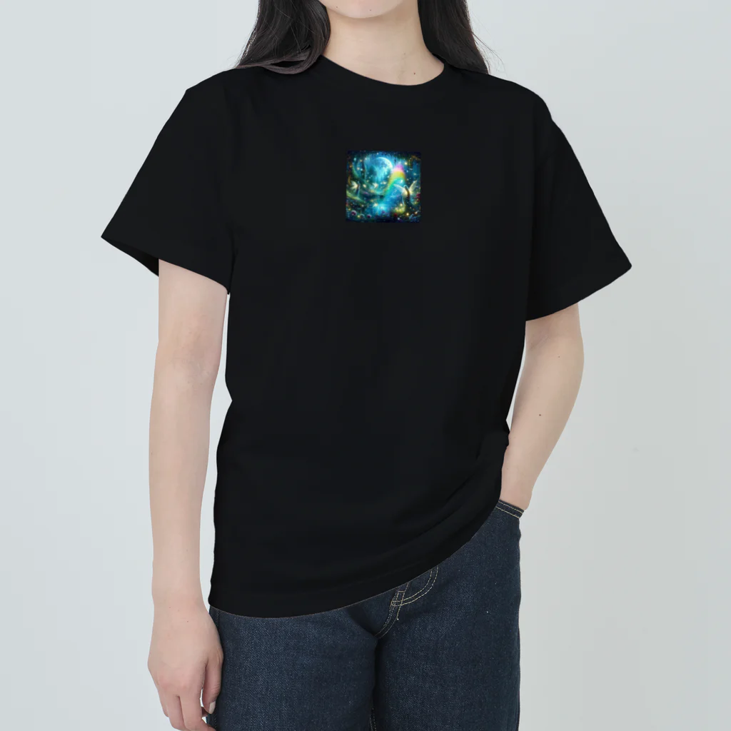 Art-Fusion-YuriのIn the Forest Heavyweight T-Shirt