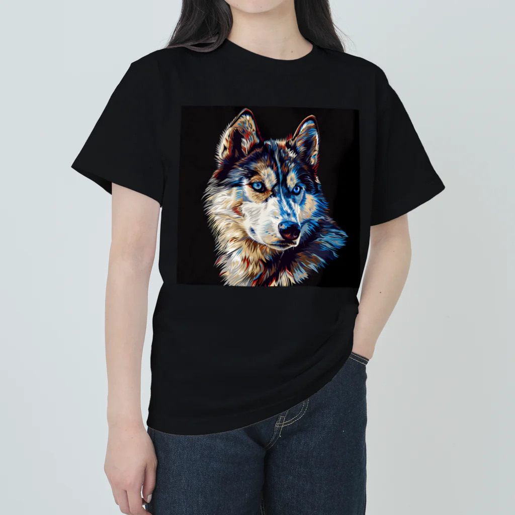 癒しさんのHuSky ヘビーウェイトTシャツ