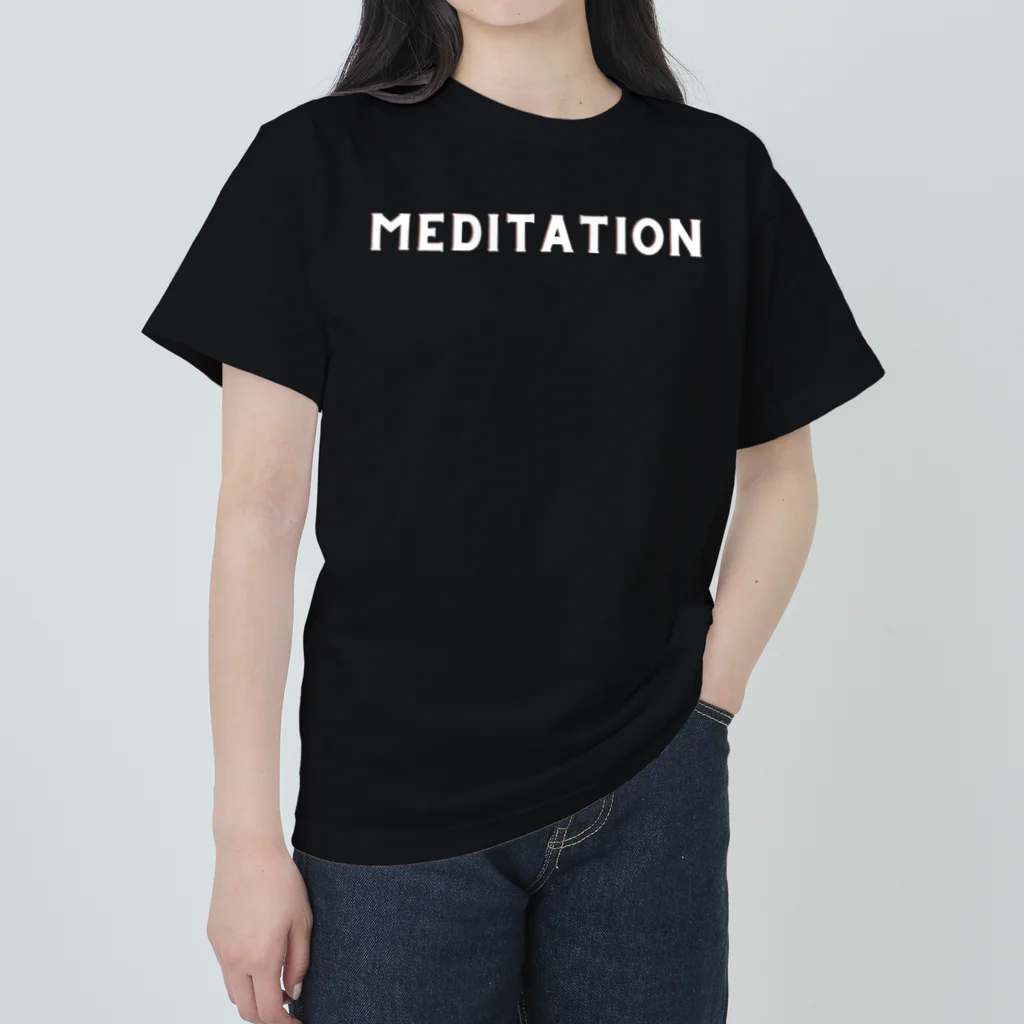 kawachi-sanのmeditation ヘビーウェイトTシャツ