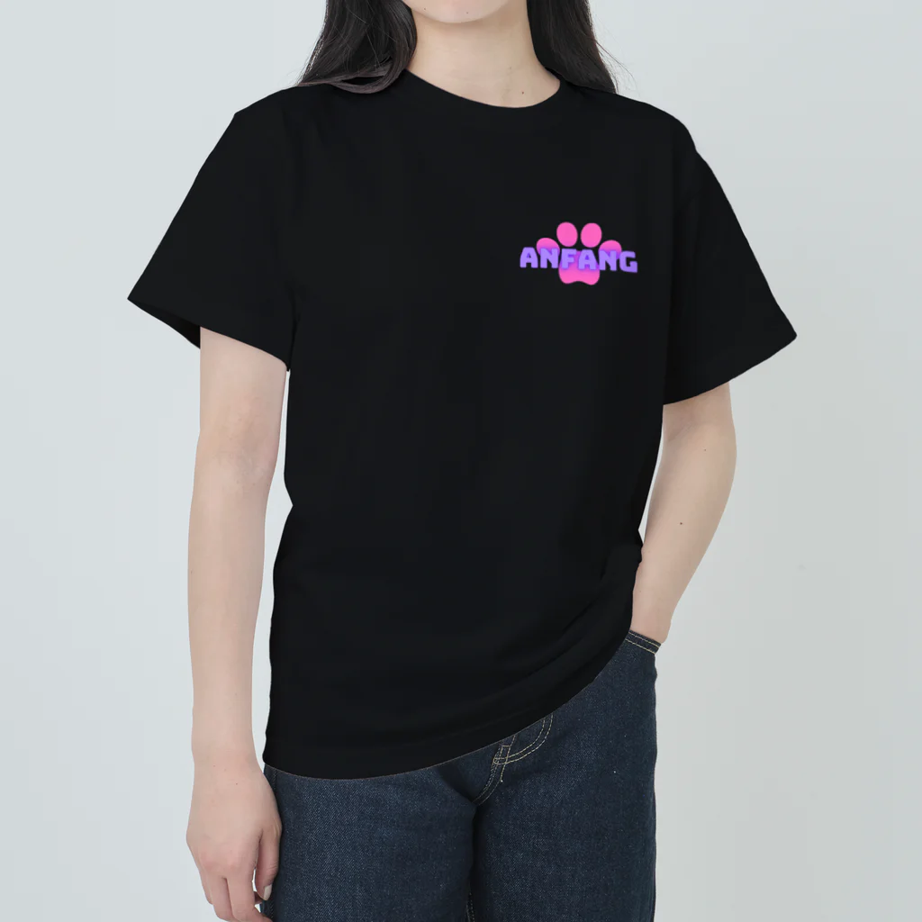 ANFANG のANFANG Dog stamp series  Heavyweight T-Shirt