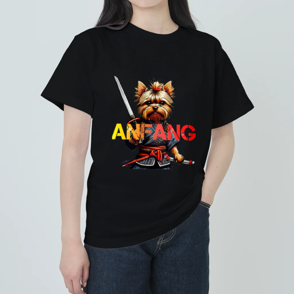 ANFANG のANFANG SAMURAI YORKIE ヘビーウェイトTシャツ