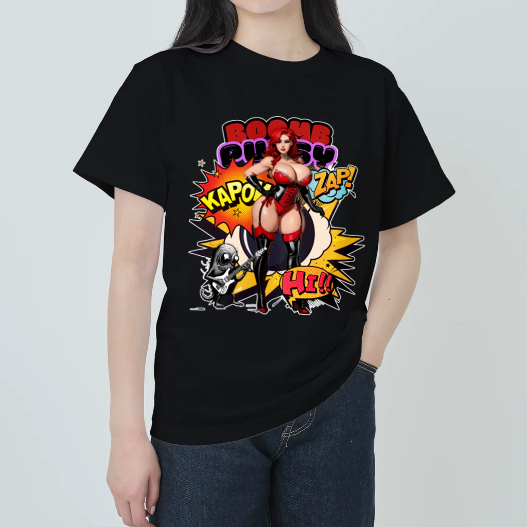 Donky Goriのポップボン2 Heavyweight T-Shirt